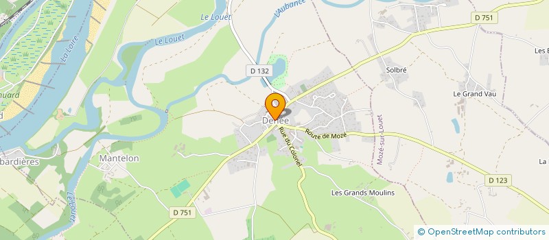 localisation de l'entreprise MADAME SOPHIE GABORIT  ROCHEFORT-SUR-LOIRE