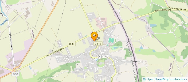 localisation de l'entreprise MADAME SOPHIE GABRIELLE VIRMONT  DIEMOZ