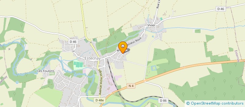 localisation de l'entreprise MADAME SOPHIE GADOT  ESTERNAY