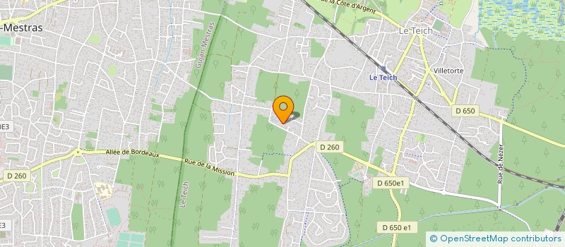 localisation de l'entreprise MADAME SOPHIE GAGET  BAYONNE