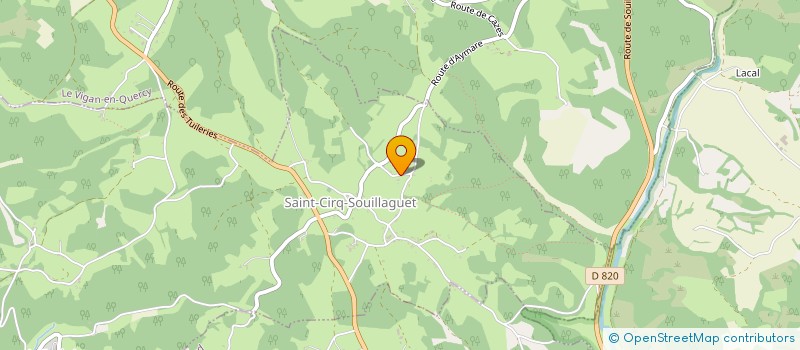 localisation de l'entreprise MADAME SOPHIE GAILLARD  SAINT-VINCENT-DE-TYROSSE