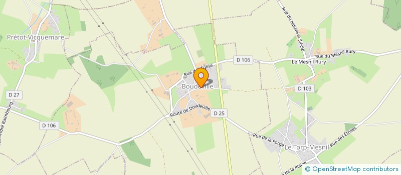 localisation de l'entreprise MADAME SOPHIE GAILLARD  BOUDEVILLE