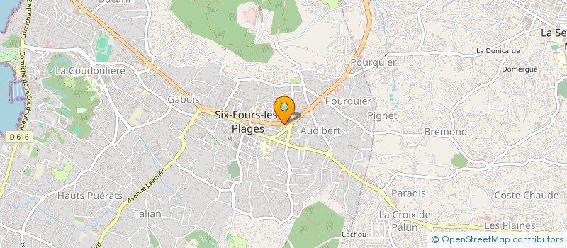 localisation de l'entreprise MADAME SOPHIE GALFARD à SIX-FOURS-LES-PLAGES