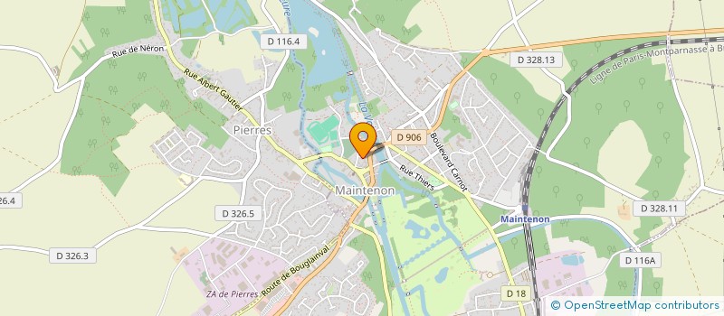 localisation de l'entreprise MADAME SOPHIE GALICHER à MAINTENON
