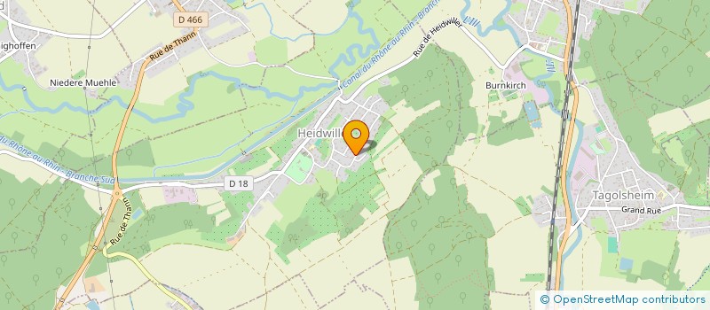 localisation de l'entreprise MADAME SOPHIE GANDON  HEIDWILLER