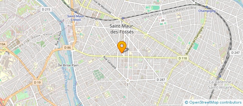 localisation de l'entreprise MADAME SOPHIE GARCIA à SAINT-MAUR-DES-FOSSES