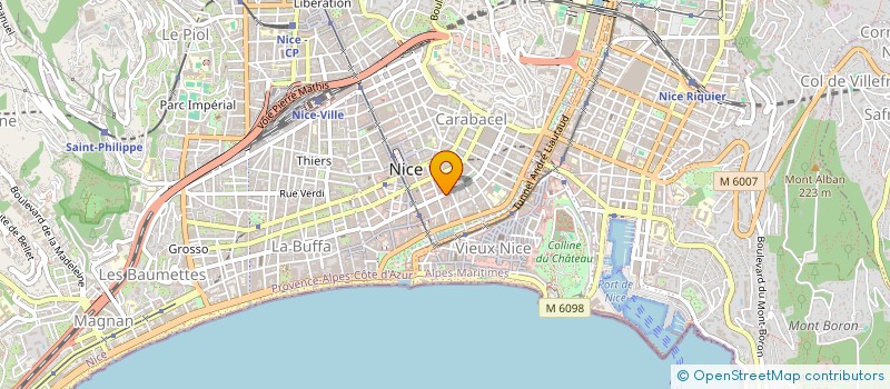 localisation de l'entreprise MADAME SOPHIE GARCIA RIESCO  NICE