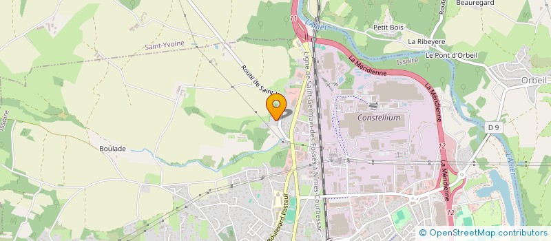 localisation de l'entreprise MADAME SOPHIE GARGOWITCH  ISSOIRE