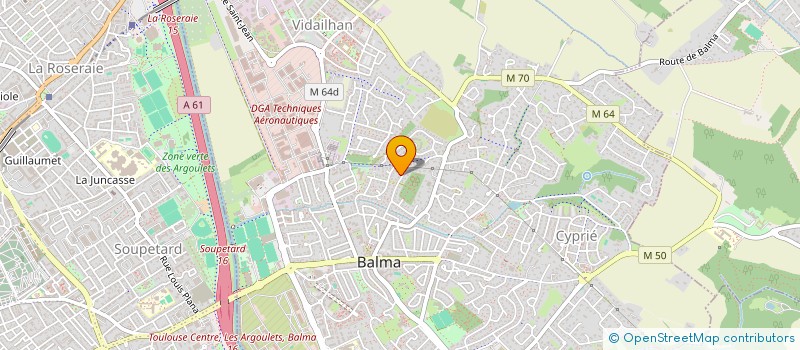 localisation de l'entreprise MADAME SOPHIE GARNER  QUINT-FONSEGRIVES