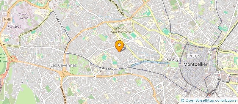 localisation de l'entreprise MADAME SOPHIE GARNIER à MONTPELLIER