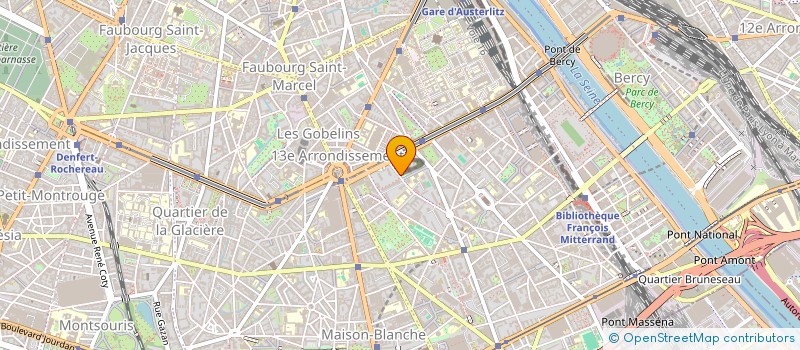 localisation de l'entreprise MADAME SOPHIE GARNY DE LA RIVIERE  PARIS