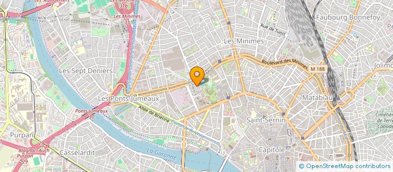 localisation de l'entreprise MADAME SOPHIE GASPARD-BOULINC à TOULOUSE