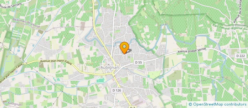 localisation de l'entreprise MADAME SOPHIE GASQUEREL  AUBIGNAN