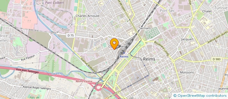 localisation de l'entreprise MADAME SOPHIE GAUCHER  REIMS