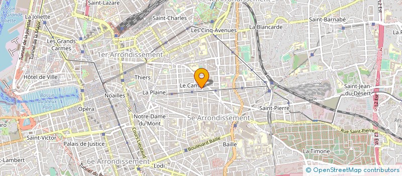 localisation de l'entreprise MADAME SOPHIE GAUCHER à MARSEILLE