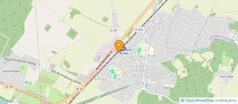 localisation de l'entreprise MADAME SOPHIE GAUCHER  LES ESSARTS-LE-ROI