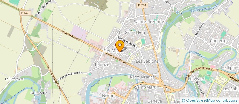 localisation de l'entreprise MADAME SOPHIE GAUDIN à NIORT