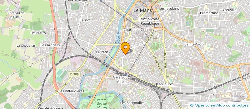 localisation de l'entreprise MADAME SOPHIE GAUFFRE à LE MANS