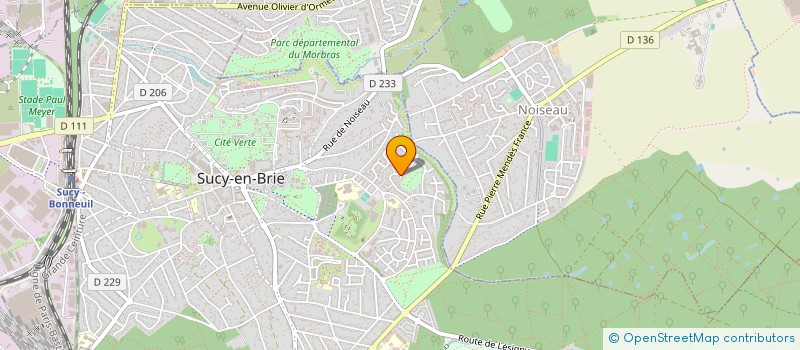 localisation de l'entreprise MADAME SOPHIE GAUGRY  SUCY-EN-BRIE