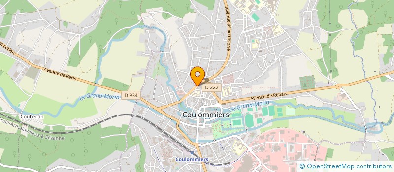 localisation de l'entreprise MADAME SOPHIE GAUNARD à COULOMMIERS
