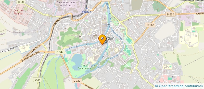 localisation de l'entreprise MADAME SOPHIE GAUNY à VERDUN