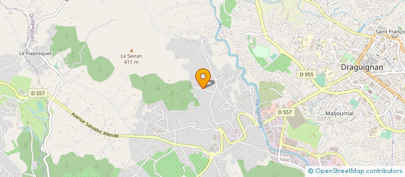 localisation de l'entreprise MADAME SOPHIE GAUTHEY à DRAGUIGNAN