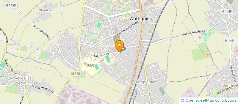 localisation de l'entreprise MADAME SOPHIE GAUTHIER à WATTIGNIES