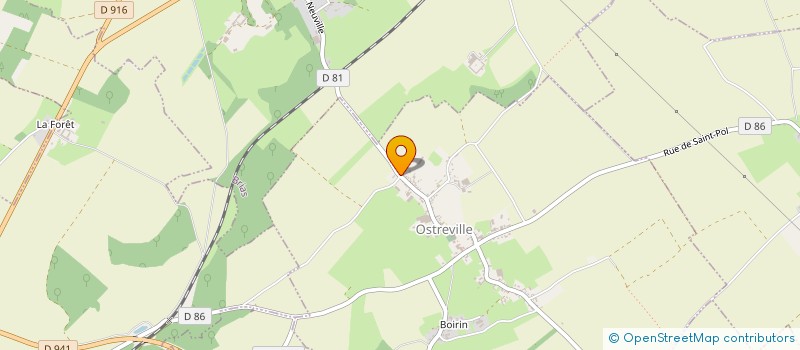 localisation de l'entreprise MADAME SOPHIE GAY  OSTREVILLE