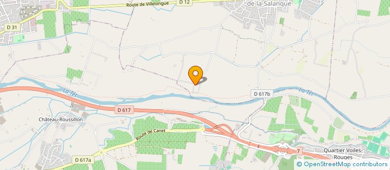 localisation de l'entreprise MADAME SOPHIE GAZANIOL  VILLELONGUE-DE-LA-SALANQUE
