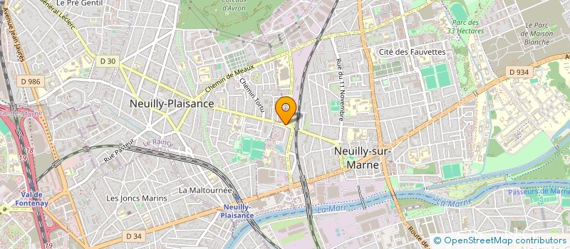 localisation de l'entreprise MADAME SOPHIE GELERNTER à NEUILLY-SUR-MARNE