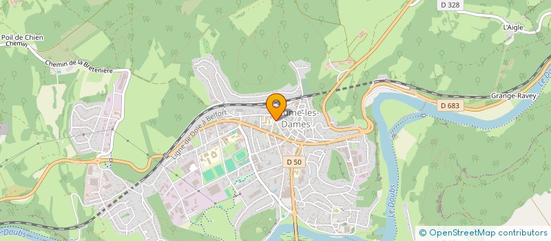 localisation de l'entreprise MADAME SOPHIE GENIN  CUSE-ET-ADRISANS