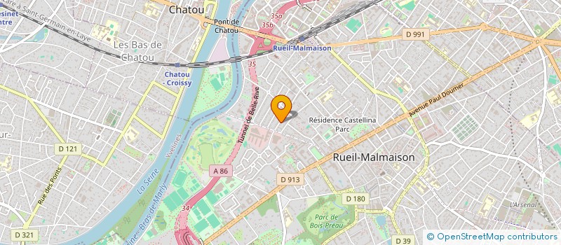 localisation de l'entreprise MADAME SOPHIE GENNEQUIN à RUEIL-MALMAISON