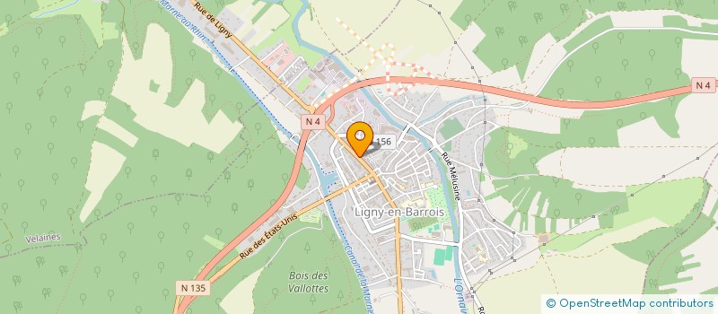 localisation de l'entreprise MADAME SOPHIE GERARD à LIGNY-EN-BARROIS