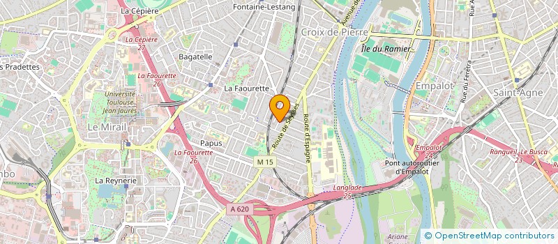 localisation de l'entreprise MADAME SOPHIE GERBER à TOULOUSE
