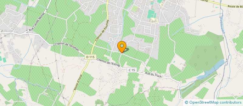 localisation de l'entreprise MADAME SOPHIE GERMAIN  SAINT-LOUBES