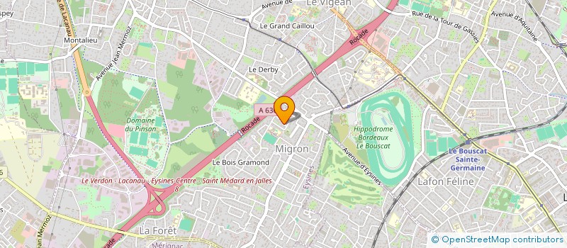 localisation de l'entreprise MADAME SOPHIE GERMETTE  LABRUGUIERE