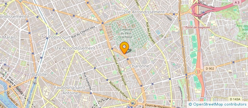 localisation de l'entreprise MADAME SOPHIE GIRARD  PARIS