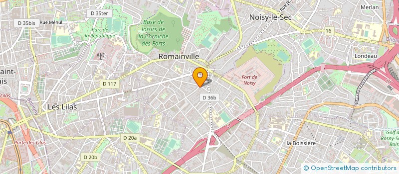 localisation de l'entreprise MADAME SOPHIE GIRARDEAU à ROMAINVILLE
