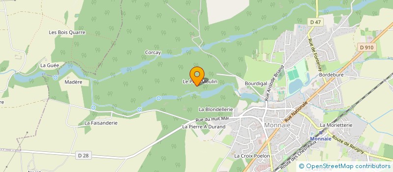 localisation de l'entreprise MADAME SOPHIE GIRAUD  REUGNY