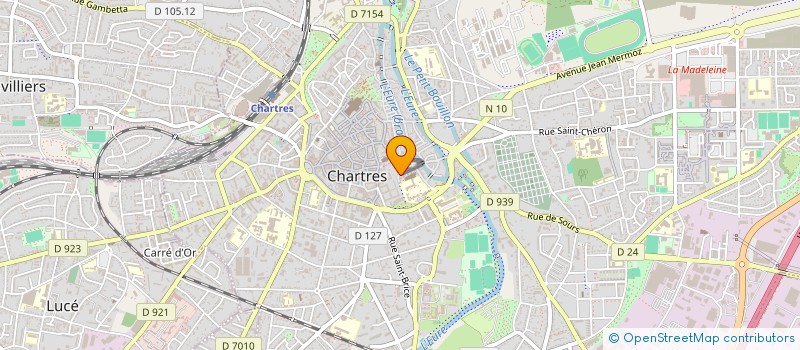 localisation de l'entreprise MADAME SOPHIE GIRODON à CHARTRES