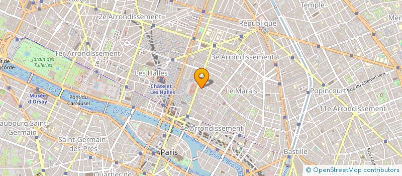 localisation de l'entreprise MADAME SOPHIE GIRONET à PARIS
