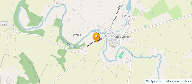 localisation de l'entreprise MADAME SOPHIE GIVOIS  CHATEAU-GARNIER