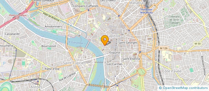 localisation de l'entreprise MADAME SOPHIE GLEISES à TOULOUSE