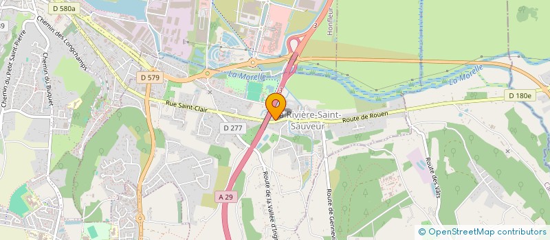 localisation de l'entreprise MADAME SOPHIE GOBION  LA RIVIERE-SAINT-SAUVEUR