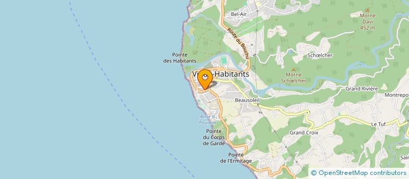 localisation de l'entreprise MADAME SOPHIE GODARD à VIEUX-HABITANTS