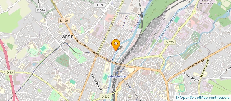 localisation de l'entreprise MADAME SOPHIE GODIN à VALENCIENNES