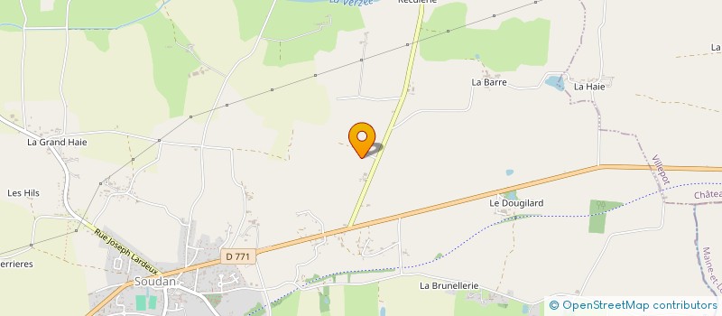 localisation de l'entreprise MADAME SOPHIE GODIN à SOUDAN