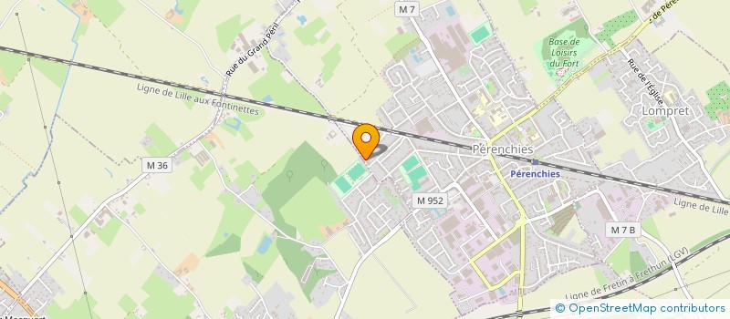 localisation de l'entreprise MADAME SOPHIE GOEMAERE  PERENCHIES
