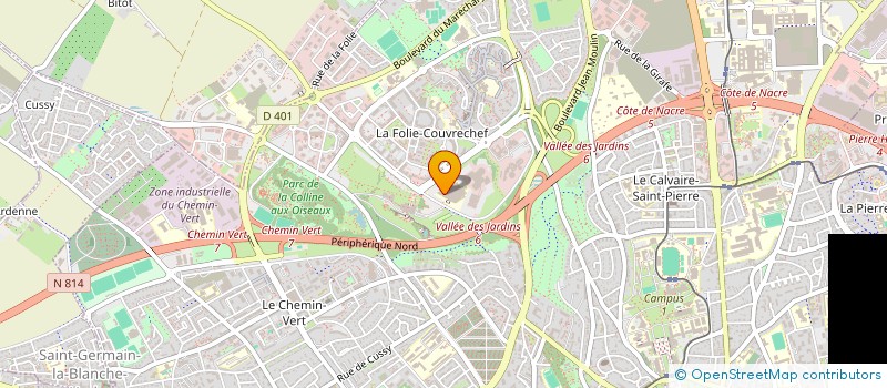 localisation de l'entreprise MADAME SOPHIE GOMES FERREIRA à CAEN