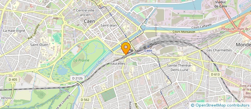 localisation de l'entreprise MADAME SOPHIE GONANO à CAEN